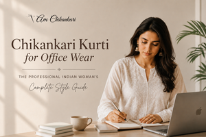 Chikankari Kurti for Office Wear - The Professional Indian Woman's Complete Style Guide