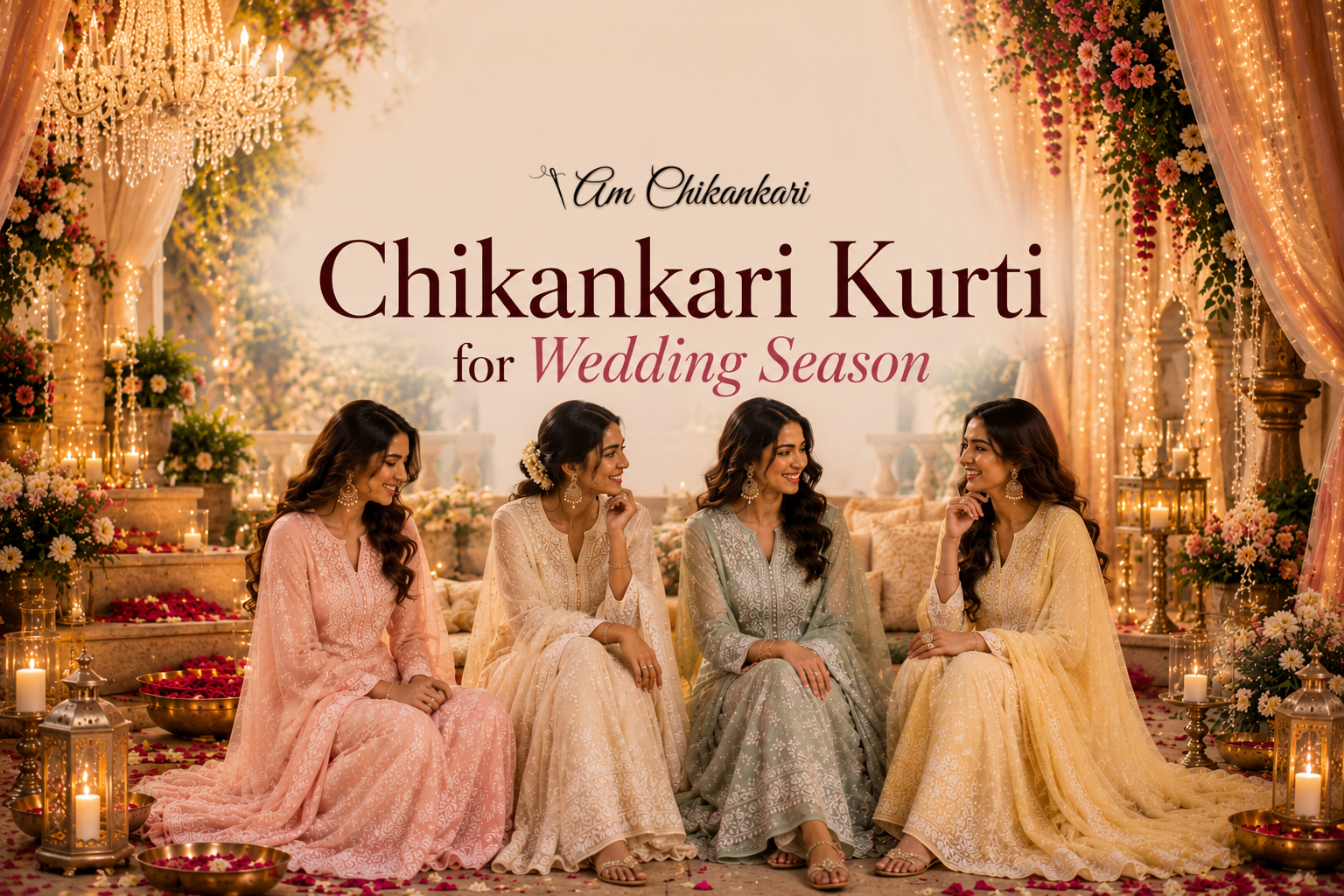 Chikankari Kurti for Wedding Season - The Complete Festive Styling Guide