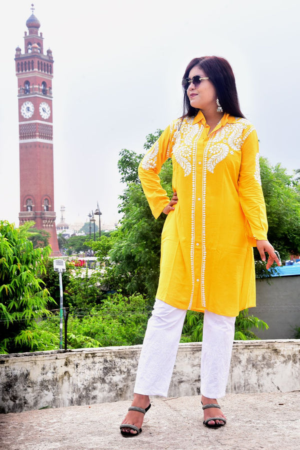 Sadaf Chikankari Shirts