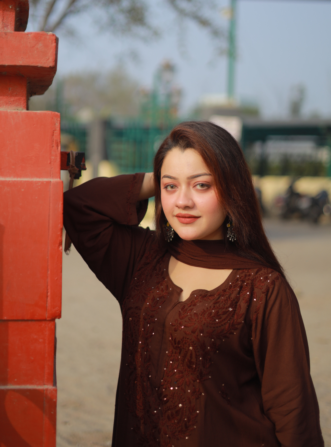 FIZA MUKESH REYON SETS CHOCOLATE BROWN