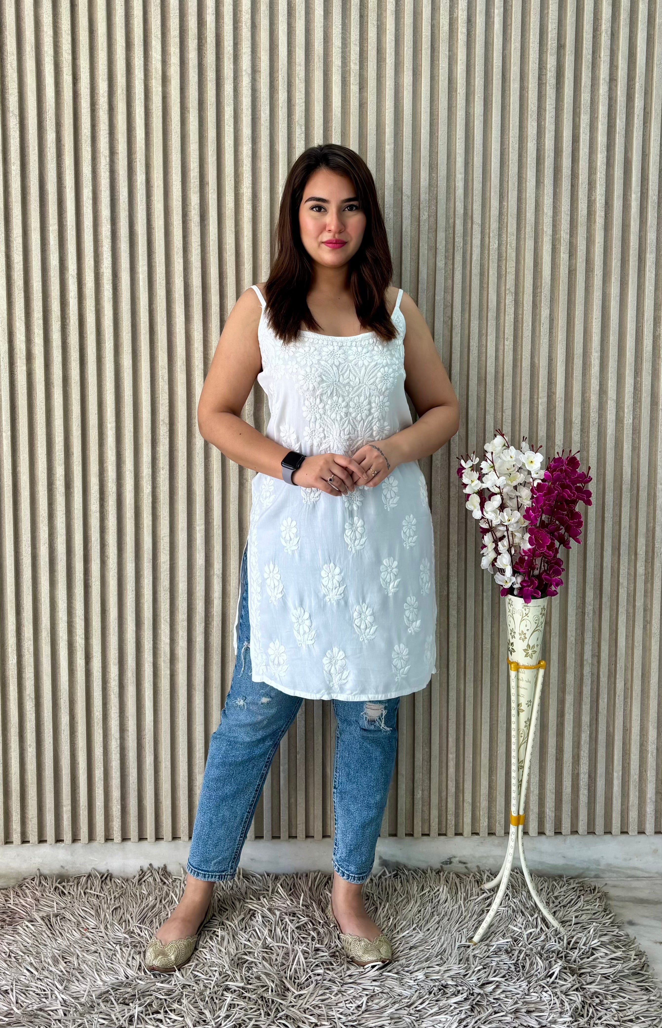 Premium Reyon Strap Top