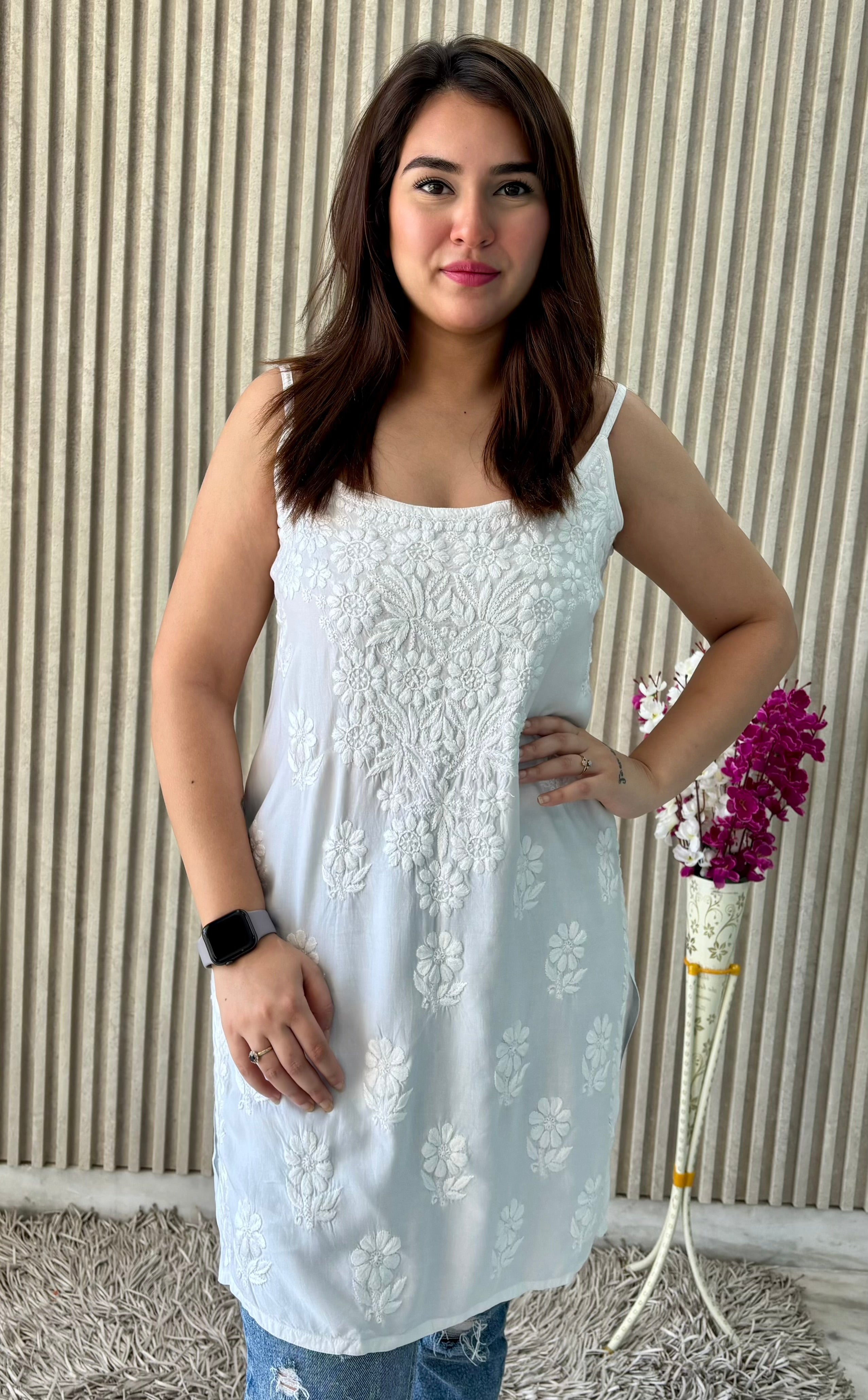 Premium Reyon Strap Top