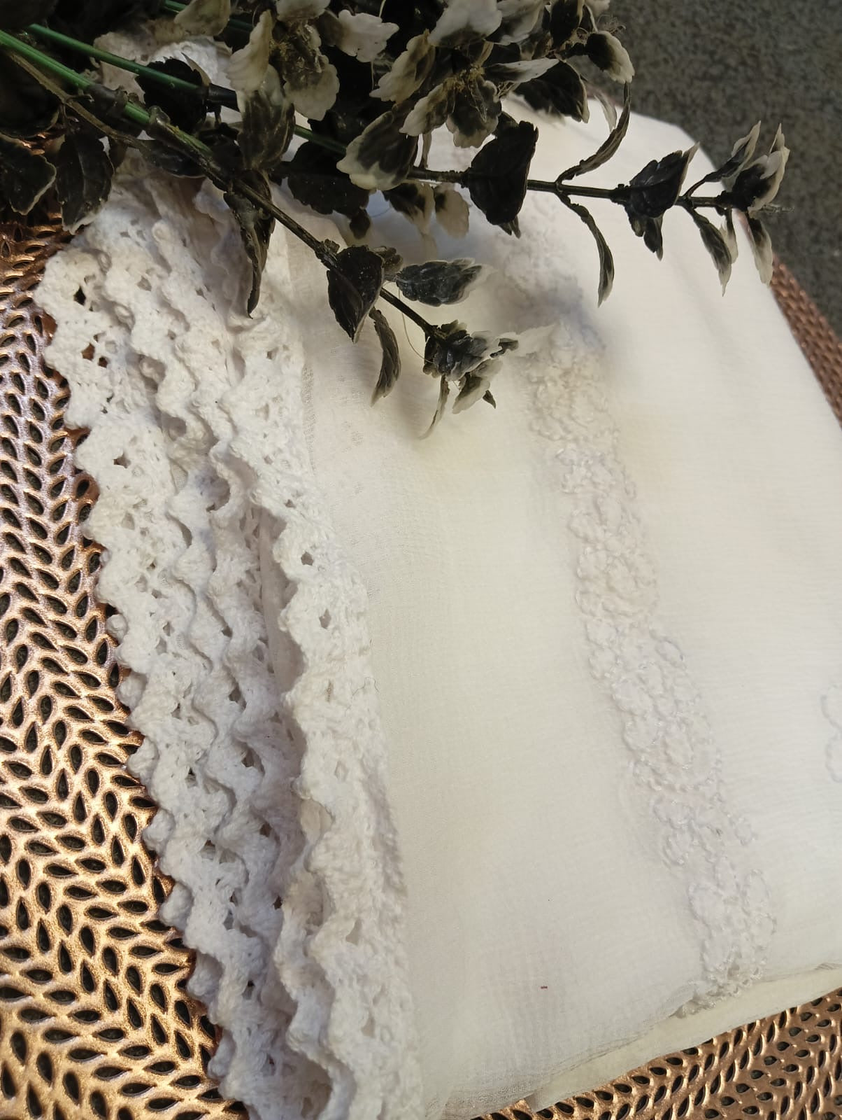 CHIKANKARI HANDWORK DUPATTA