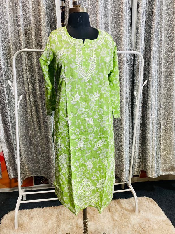 SPRING MULMUL KURTIS