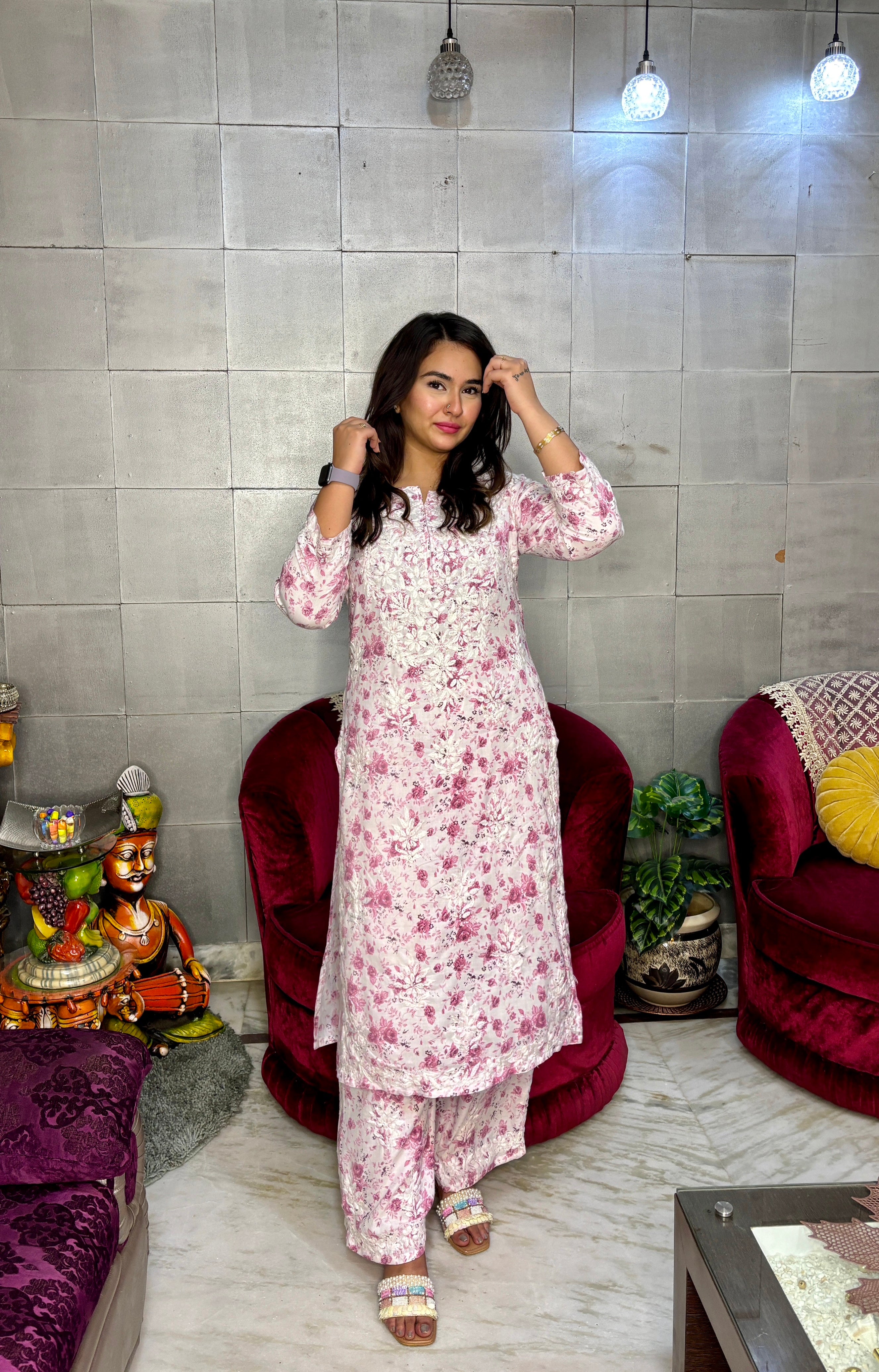 TANUJA CO-ORD CHIKANKARI SETS