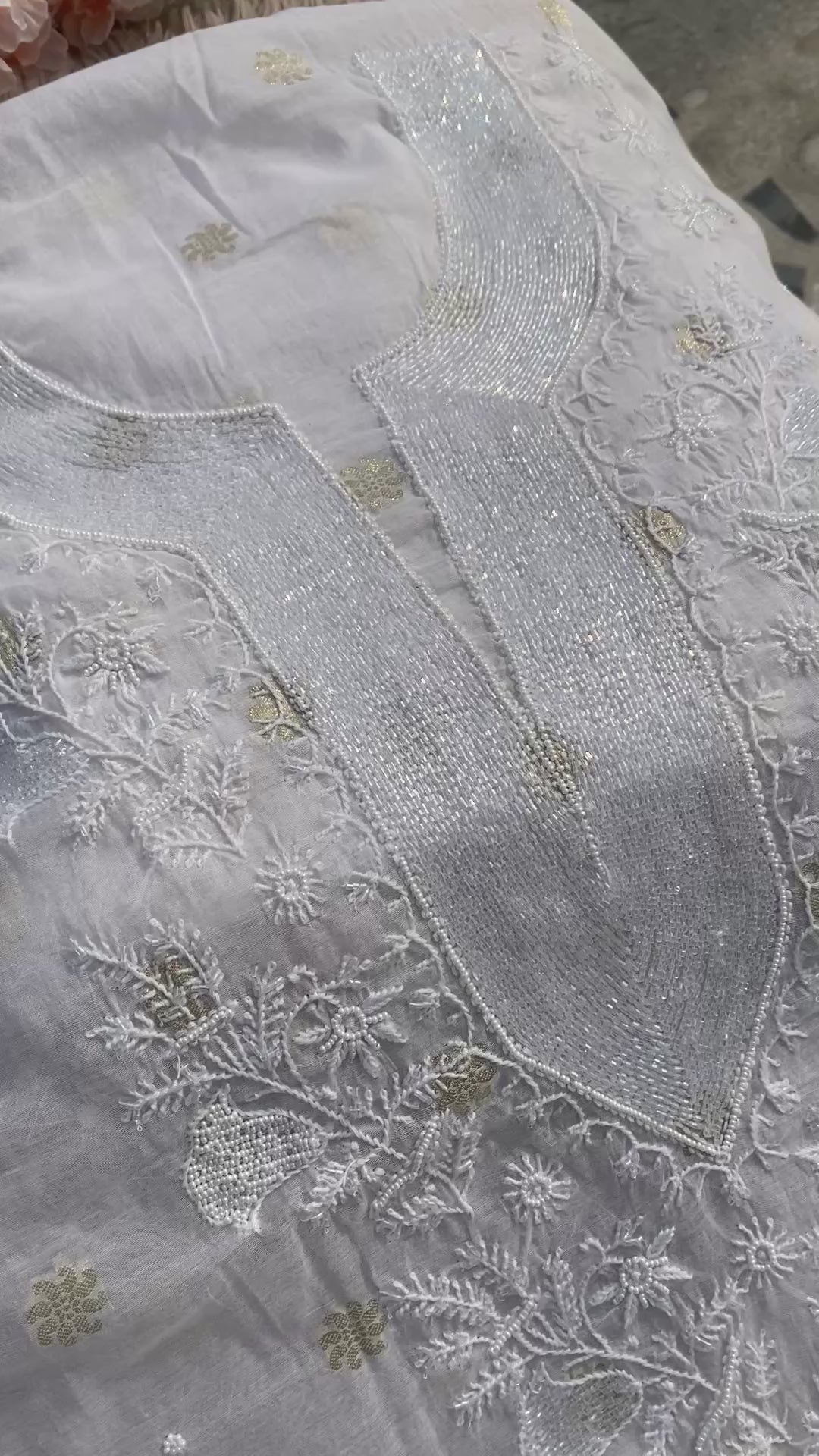 Premium Mul Chanderi Suit pc